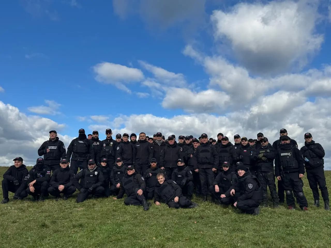 Военные сборы народных дружин Московской области